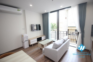 Bright one bedroom apartment for rent in Lieu Giai, Ba Dinh